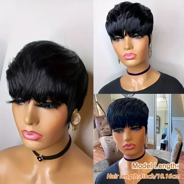 PIXIE CUT SKULL CAP WIGS