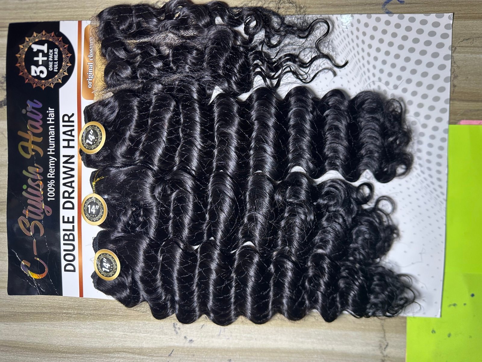 STYLISH DD + CLOSURE BLACL PACK