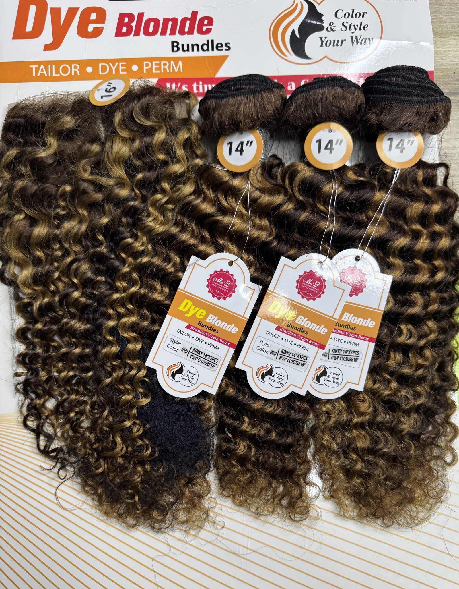 Dye Blonde Bundles