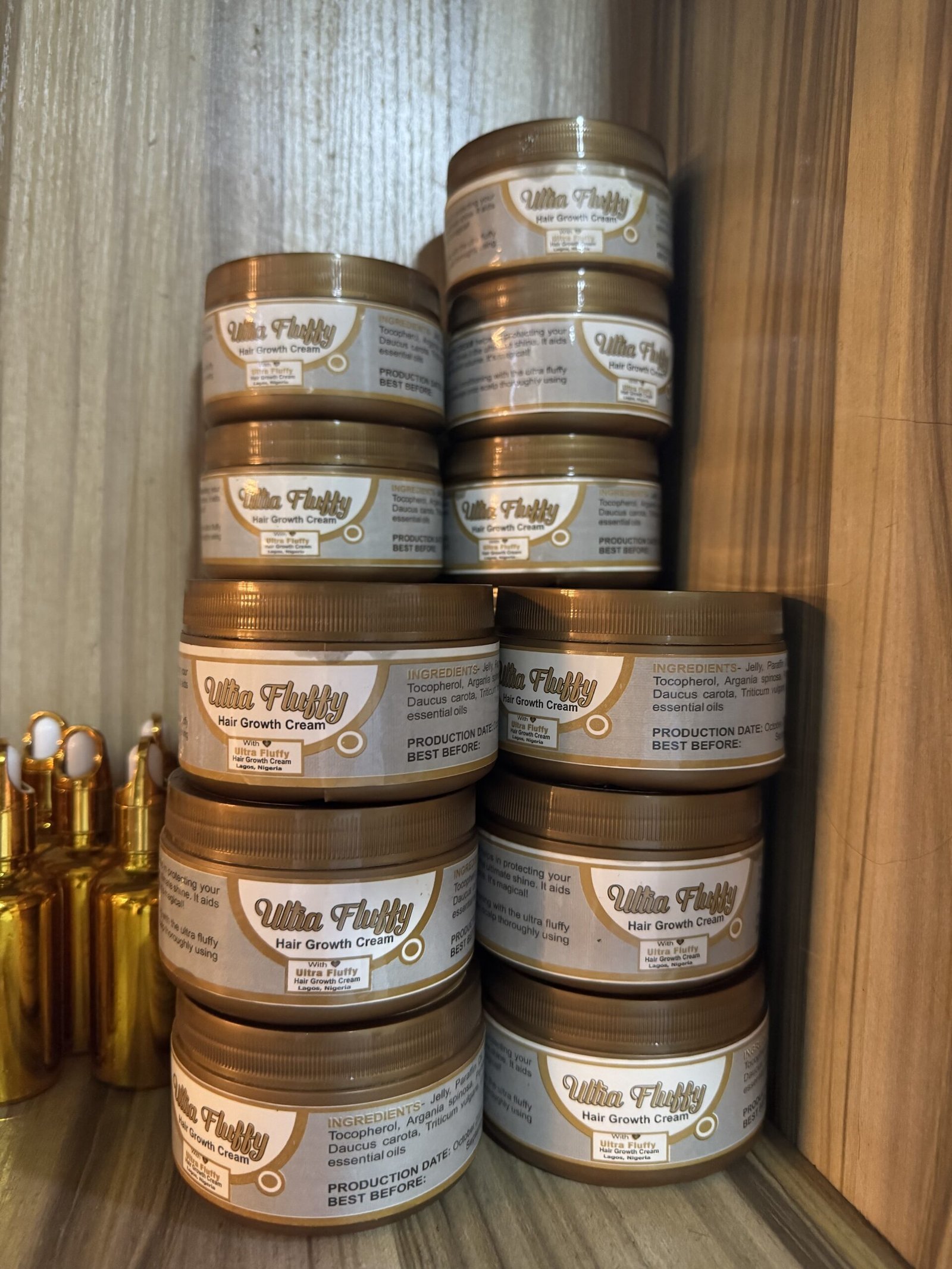 ULTRA FLUFFY ORGANIC HAIR GROWTH CREAM - Image 3