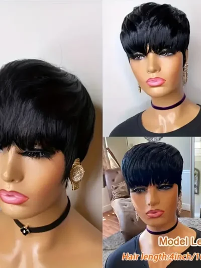 PIXIE CUT SKULL CAP WIGS