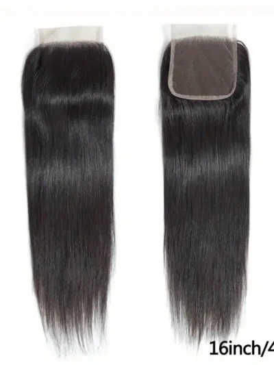 4x4 SILKY STRAIGHT CLOSURE